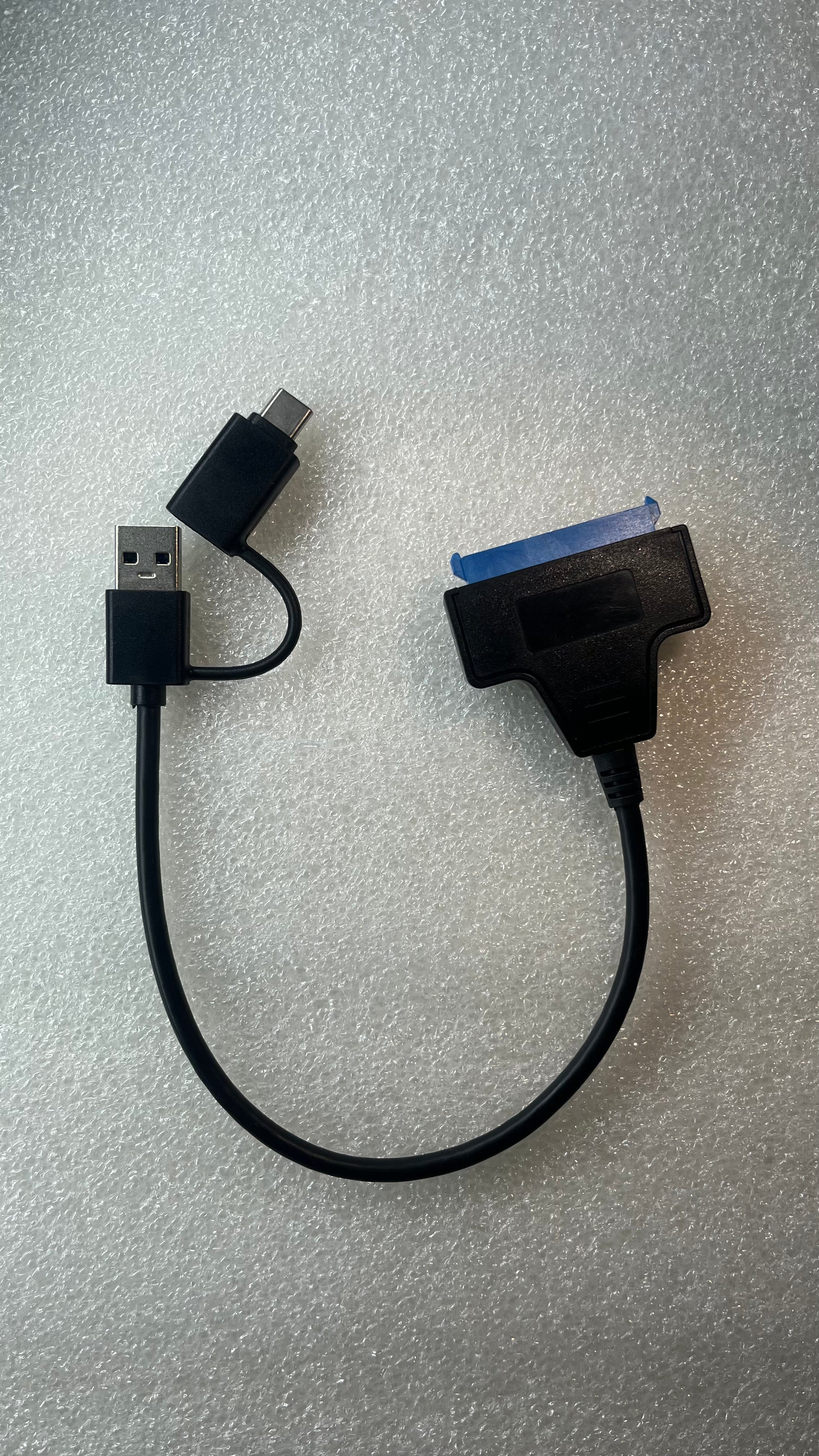Sata To USB-C/USB-A Adapter I Adapteur Sata Vers USB-C/USB-A