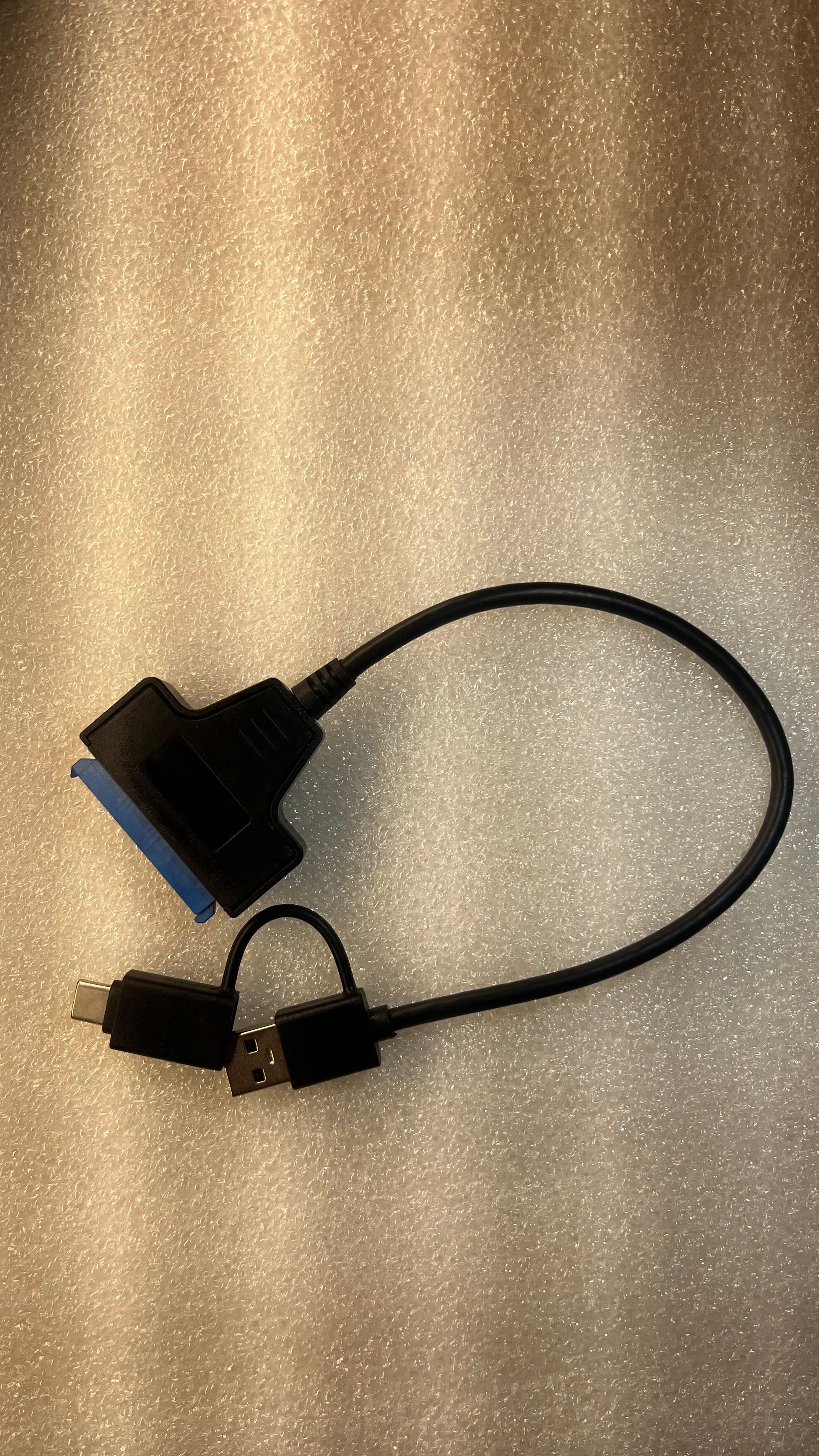 Sata To USB-C/USB-A Adapter I Adapteur Sata Vers USB-C/USB-A